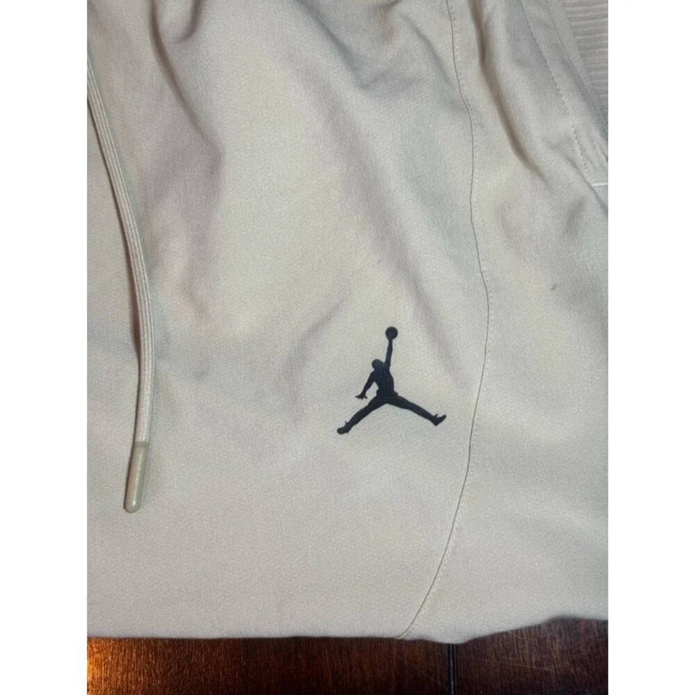 Jordan Tan Wind Pants Joggers w/ Jumpman Detail Medium